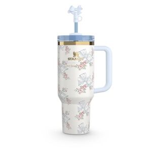 STANLEY x Love Shack Fancy Holiday 40 Oz “ROSA BEAUX BLUE” Tumbler Collectible